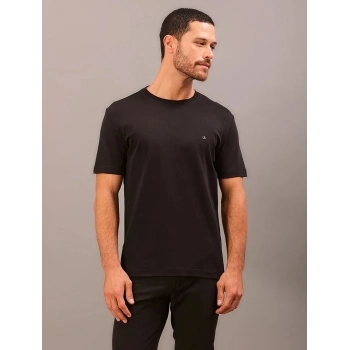 Camiseta Manga Curta Calvin Klein Masculina Pima