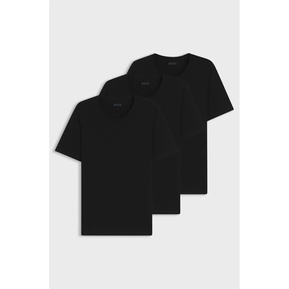 KIT DE 3 CAMISETAS MASCULINAS BOSS GOLA REDONDA